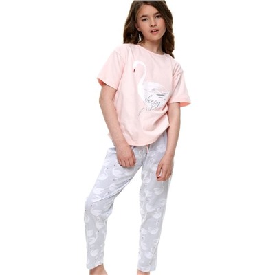 Набор пижамный  для девочки(футболка, брюки )