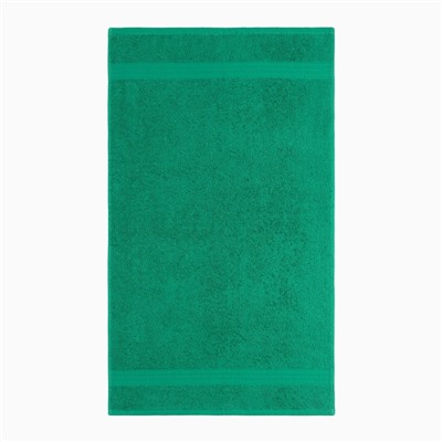 Полотенце махровое 70х140 см, ярко-зеленый, 440 г/м2, хлопок 100%