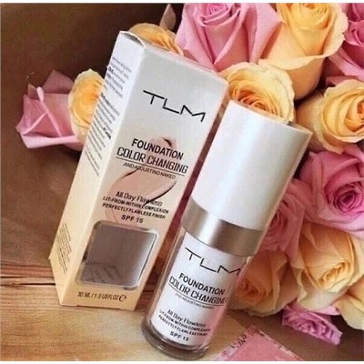 Тональный крем TLM SPF15 Foundation color changing 30мл