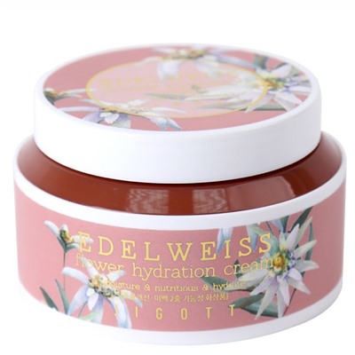 JIGOTT Flower Крем для лица ЭДЕЛЬВЕЙС EDELWEISS Flower Hydration Cream 100 мл