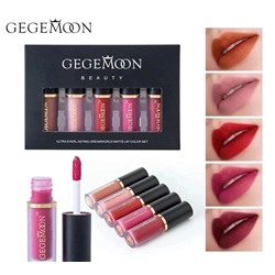 Набор жидких матовых помад для губ 5 шт GEGEMOON BEAUTY