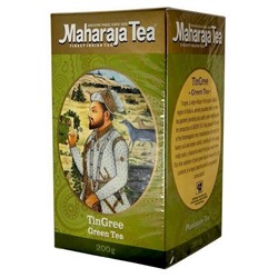 Чай зелёный листовой Assam TinGree Maharaja Tea 200 гр.