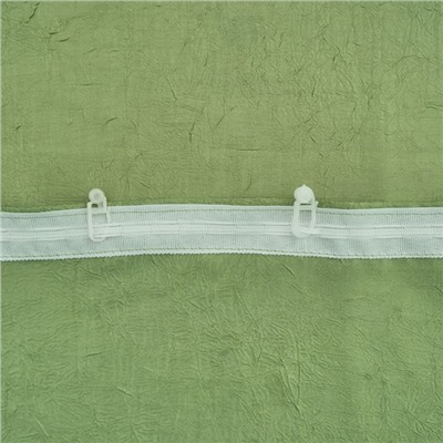 Комплект штор портьерных Witerra Тергалет 140х260см 2 шт, зелёный, пэ100%