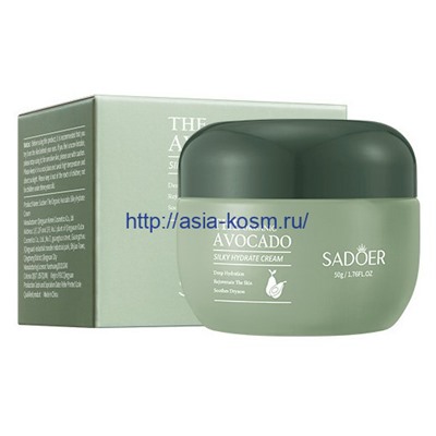 Питательный крем для лица Sadoer с маслом авокадо (44920)