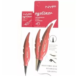 Подводка фломастер для глаз NYF eyeliner waterproof is not blooming