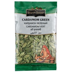 Кардамон зелёный целый Cardamom Green Bharat Bazaar 50 гр.