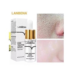 Антибактериальная сыворотка для сужения пор Lanbena Pore Treatment Serum 15мл