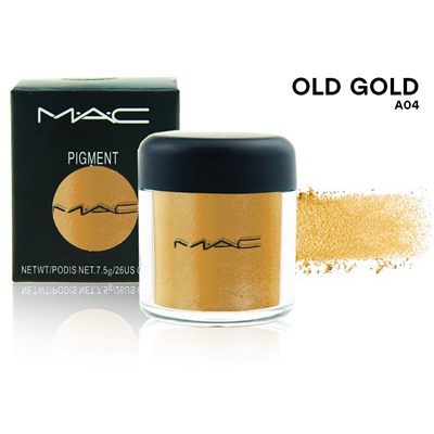 Рассыпчатые тени МАС Pigment, Old Gold A04