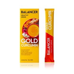 Гринвей Напиток с куркумином BALANCER GOLD CURCUMIN, 10 стиков