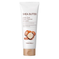 Пенка для умывания с маслом ши -Shea butter chok chok foam cleanser TONYMOLY  250 мл