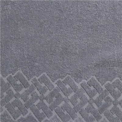 Полотенце махровое Baldric 30Х60см, цвет серый, 360г/м2, 100% хлопок