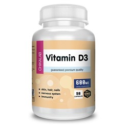 Витамин Д3 Vitamin D3 Chikalab 90 капс.