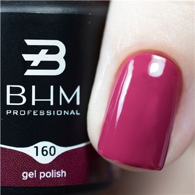 BHM Professional Гель-лак для ногтей, 160, 7 мл