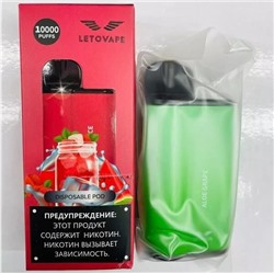 Электронный Сигарет Letovape (10000 PUFFS) Арбуз Ice