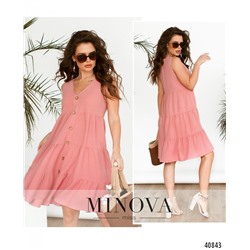Платье №520Н-розовый