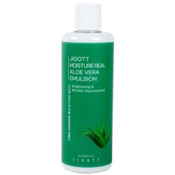 JIGOTT Эмульсия для лица АЛОЕ Moisture Real Aloe Vera Emulsion 300 мл