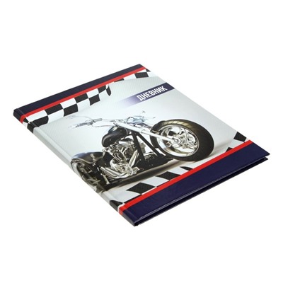 Дневник универсальный для 1-11 классов, "Мотоцикл", твердая обложка 7БЦ, глянцевая ламинация, 40 листов