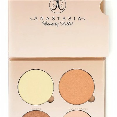 Пудра хайлатер Anastasia Beverly Hills Glow Kit Sweets 4 оттенка С