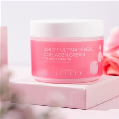 Jigott Крем для лица с коллагеном / Ultimate Real Collagen Cream, 150 мл