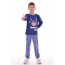 Пижама подростковая 11-038 (синий)