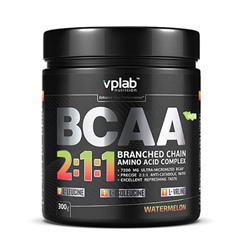 Комплекс аминокислот BCAA 2:1:1 watermelon Vplab 300 гр.