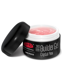 Однофазный моделирующий гель прозрачно-розовый Builder Gel PNB 15 ml