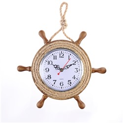 Часы настенные, серия: Море, "А́псель", d-15 см, 23 х 23 см