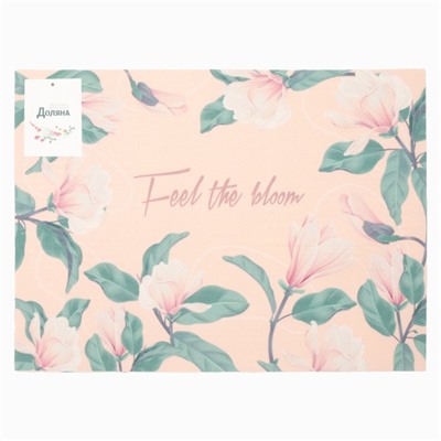 Салфетка на стол Доляна "Feel the bloom" ПВХ 40*29см