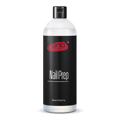 Жидкость Nail Prep 3 в 1 обезжириватель и снятие липкого слоя PNB 550 мл