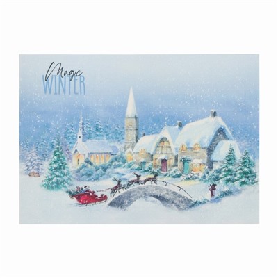 Салфетка на стол Доляна "Magic winter" 40*29см