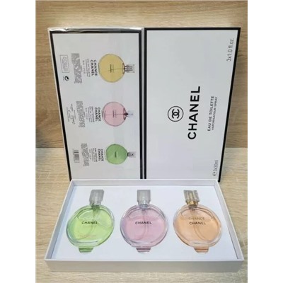 Chanel Chance набор 3x30ml