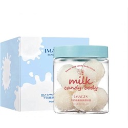 Скраб для тела с молоком Images Milk Candy Body Scrub, 140гр