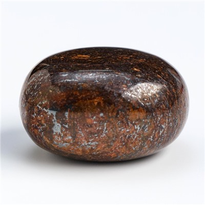 Камень натуральный "Бронзит", 21 г, минерал галтовка