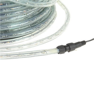 Световой шнур Luazon Lighting 13 мм, IP65, 100 м, 36 LED/м, 220 В, 3W, чейзинг, свечение мульти