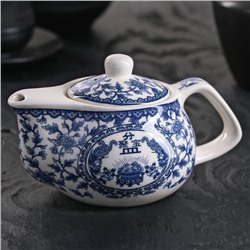 Чайник заварочный «Восточная мудрость», 200 мл, 14×9,5×8 см, цвет синий