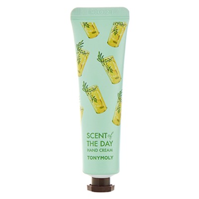 Крем для рук с экстрактами мандарина, лайма и лимона Scent of The Day Hand Cream So Fresh TONYMOLY 30 мл.