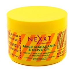 Nexxt Маска с маслом макадамии и маслом оливы, 500 мл