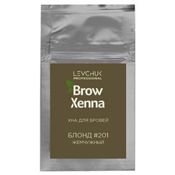 BrowXenna Хна для бровей, блонд №201, 6 г