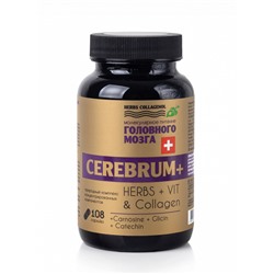 Капсулы молодости Молекулярное питание головного мозга CEREBRUM+ Herbs Collagenol 108 капс.