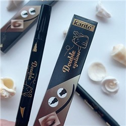 Подводка двусторонняя Karite Double eyeliner 3гр