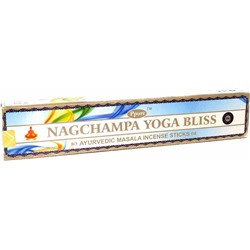 Благовония Ppure Nag Champa Yoga Bliss аромапалочки Просветление 15 гр. (10-15 шт.)