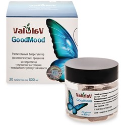 Valulav GoodMood Валулав Гудмуд для улучшения настроения, стрессоустойчивости 30 таб.