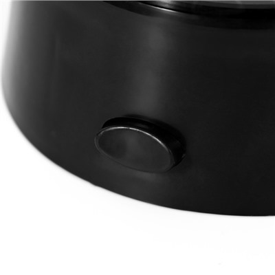 Ночник-проектор "Луноход" LED USB/от батареек черный 10,8х10,8х11,5 см