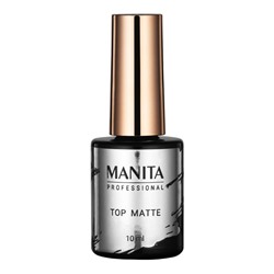 Manita Professional Матовый топ для гель-лака без липкого слоя / Matte, 10 мл