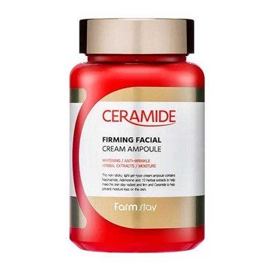 Farm Stay Ампульный крем для лица / Ceramide Firming Facial Cream Ampoule, 250 мл