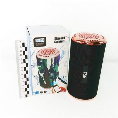 MP-3 колонки Bluetooth TG-153 цв.ассорти(FM/USB/micro SD)