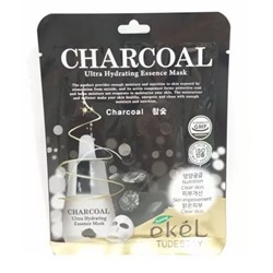 Маски для лица Тканевая C Древесный Уголь Ekel CHARCOAL