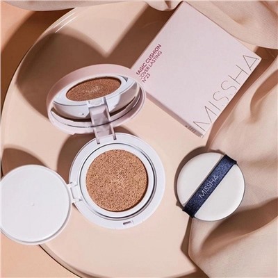 Missha Тональный крем-кушон / Magic Cushion Cover Lasting SPF50+/PA+++ №23 Natural Beige, 15 г