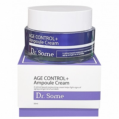 MED B Крем для лица ампульный АНТИВОЗРАСТНОЙ Age Control Ampoule Cream Dr.Some 50 мл