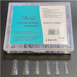 TARTISO PLASTIC FORM Верхние формы балерина 120 шт